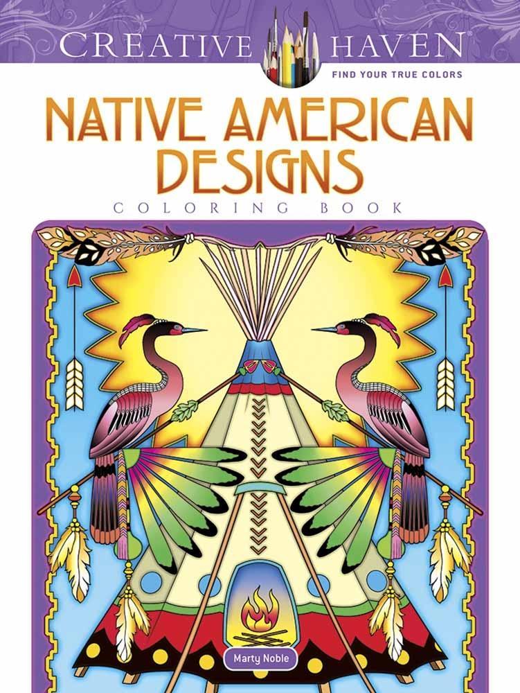 Creative Haven Native American Designs Coloring Book