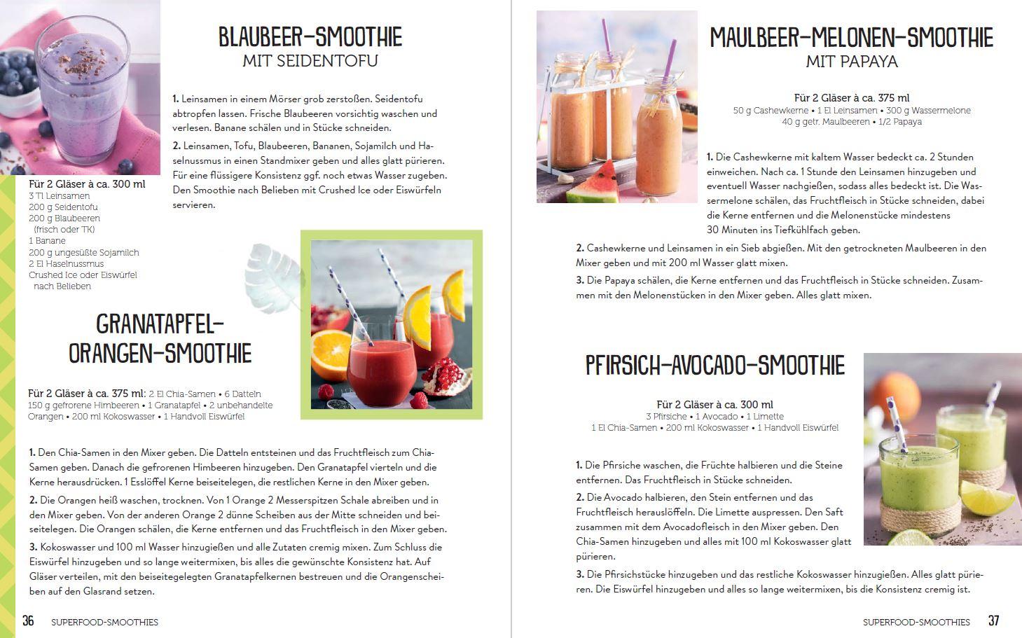 365 Smoothies, Powerdrinks & Co.