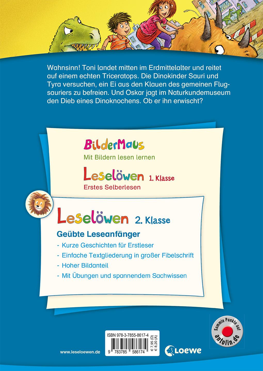 Leselöwen 2. Klasse - Dinosauriergeschichten