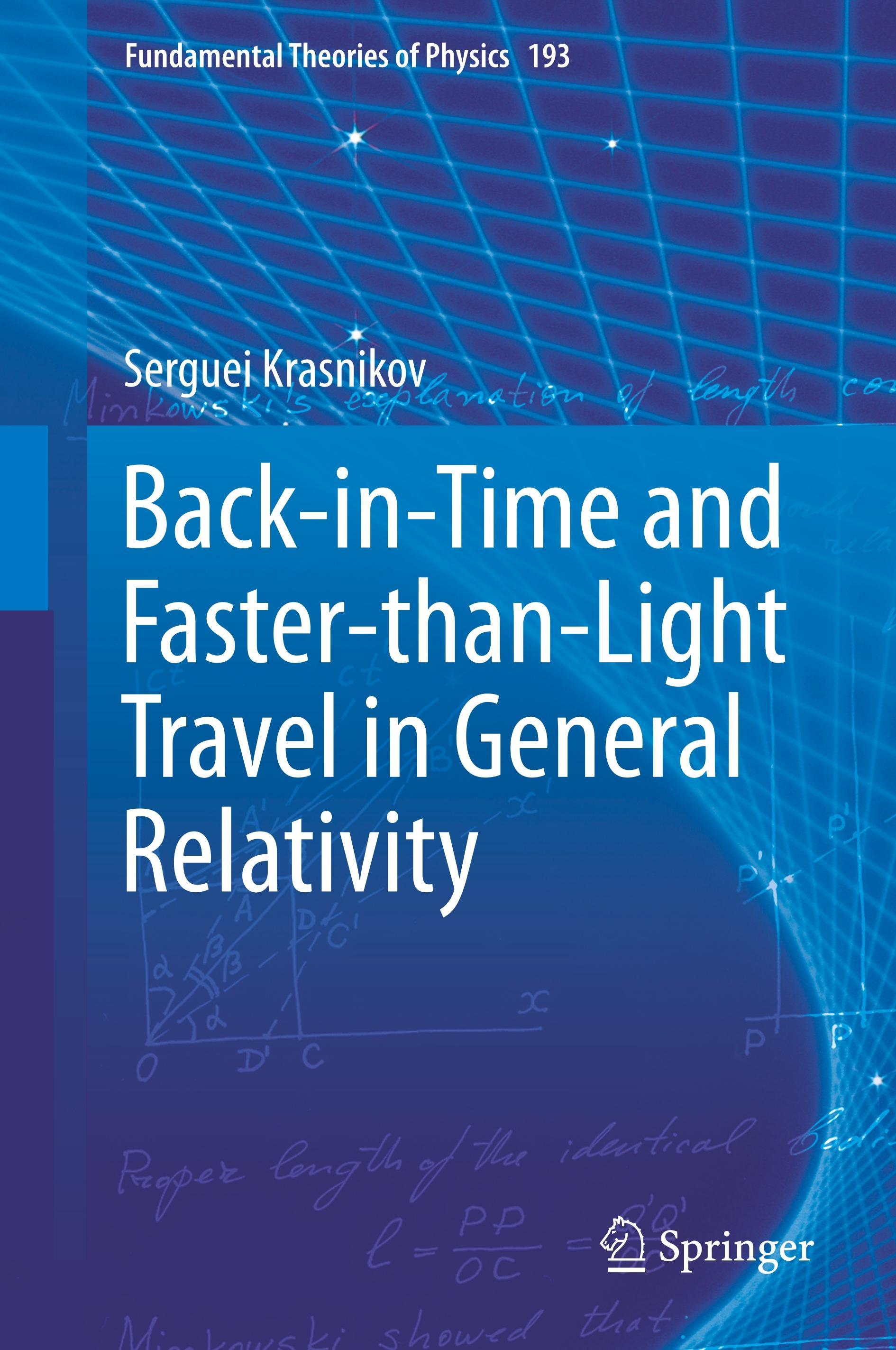 Back-in-Time and Faster-than-Light Travel in General Relativity