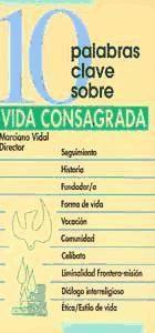 10 palabras clave sobre vida consagrada