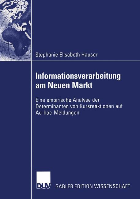 Informationsverarbeitung am Neuen Markt