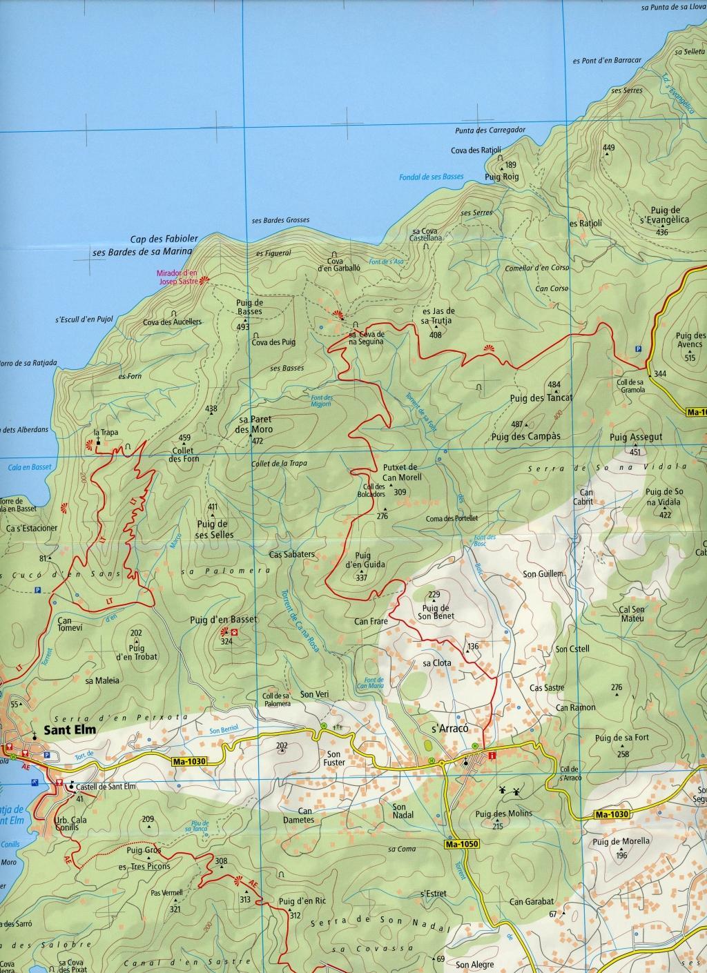 Mallorca - Serra de Tramuntana Sur/Süd /South/Sud 1:25 000