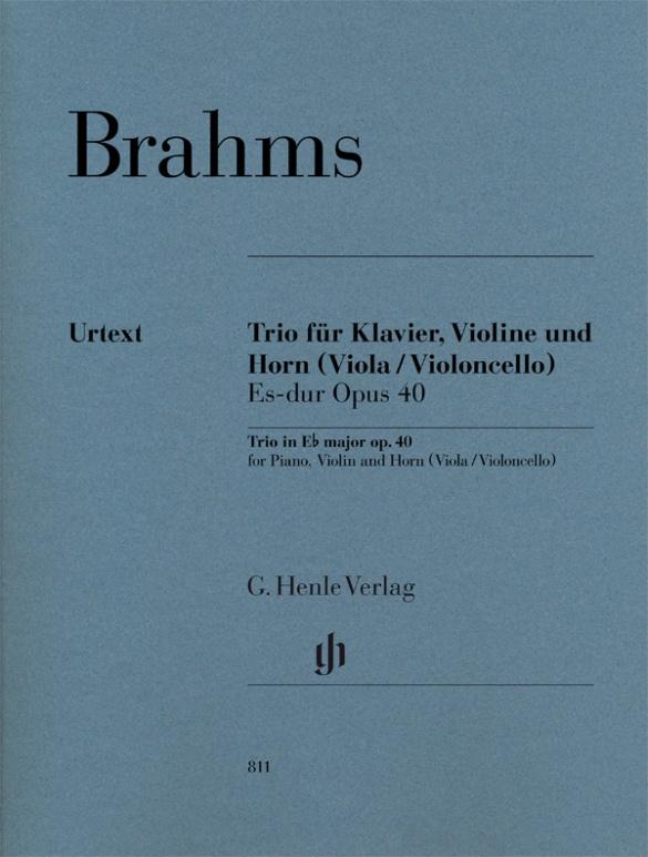 Trio für Klavier, Violine und Horn (Viola / Violoncello) Es-dur Opus 40