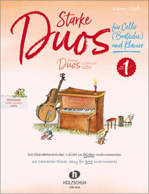 Starke Duos 1 für Cello (Bratsche) und Klavier