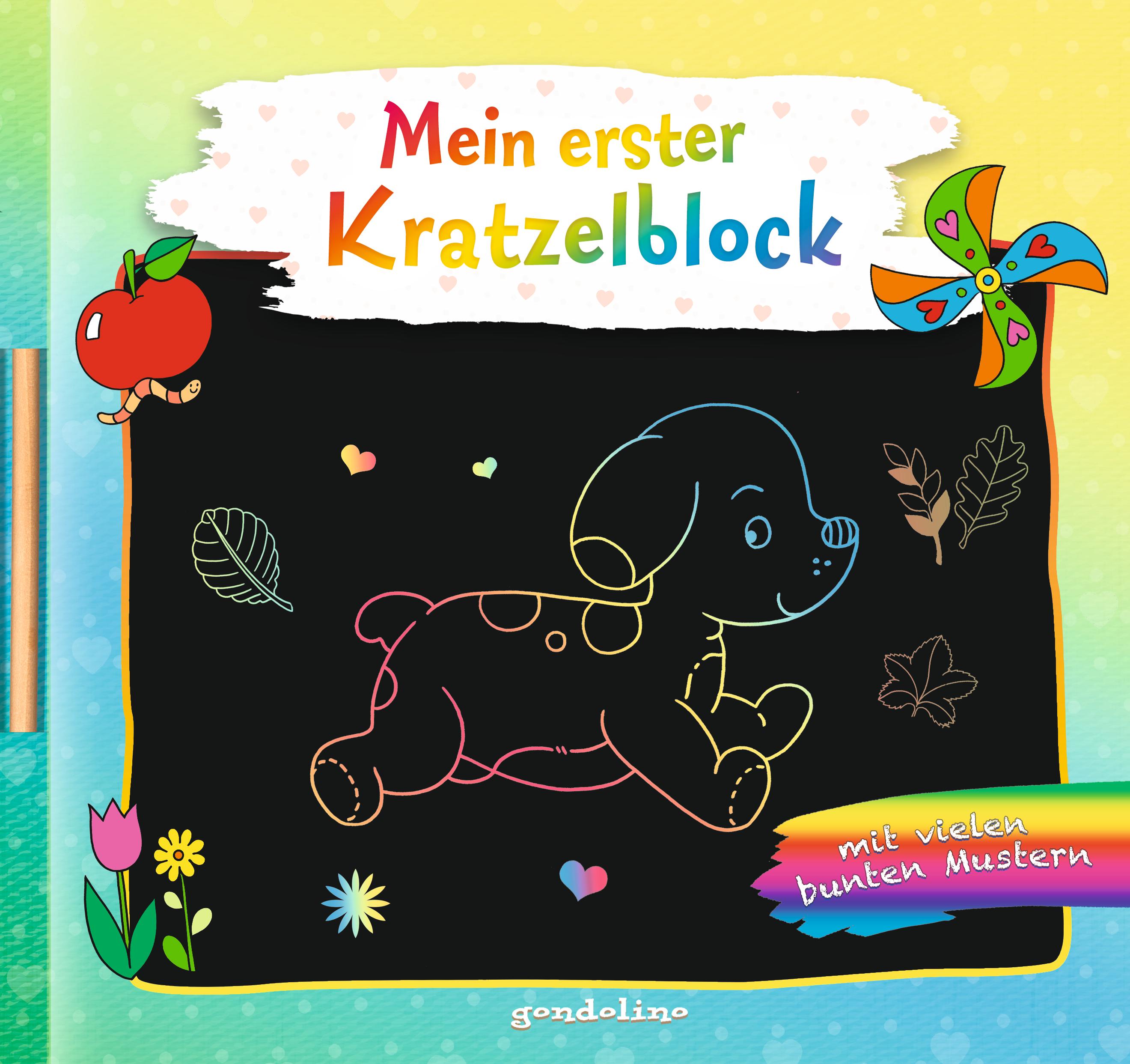 Mein erster Kratzelblock (Hund)