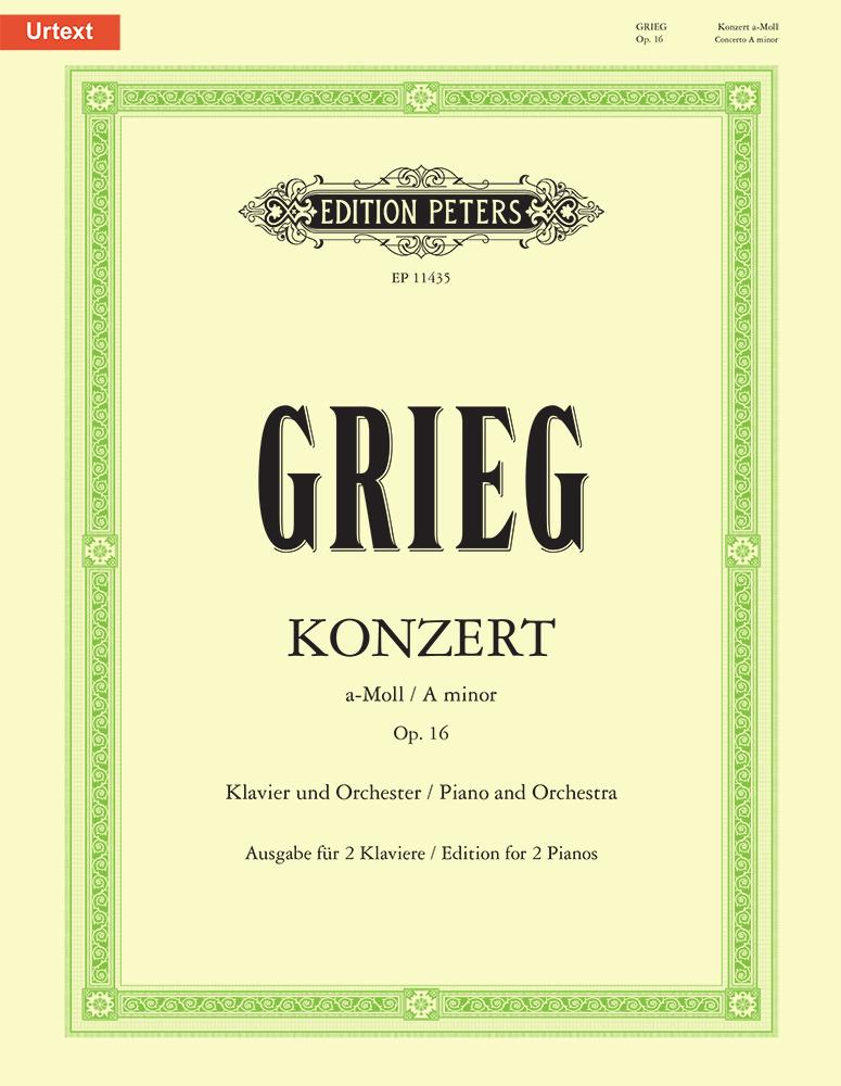 Konzert a-Moll op. 16 -für Klavier und Orchester