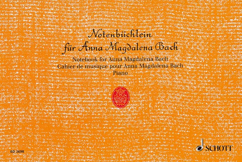 Notenbüchlein für Anna Magdalena Bach