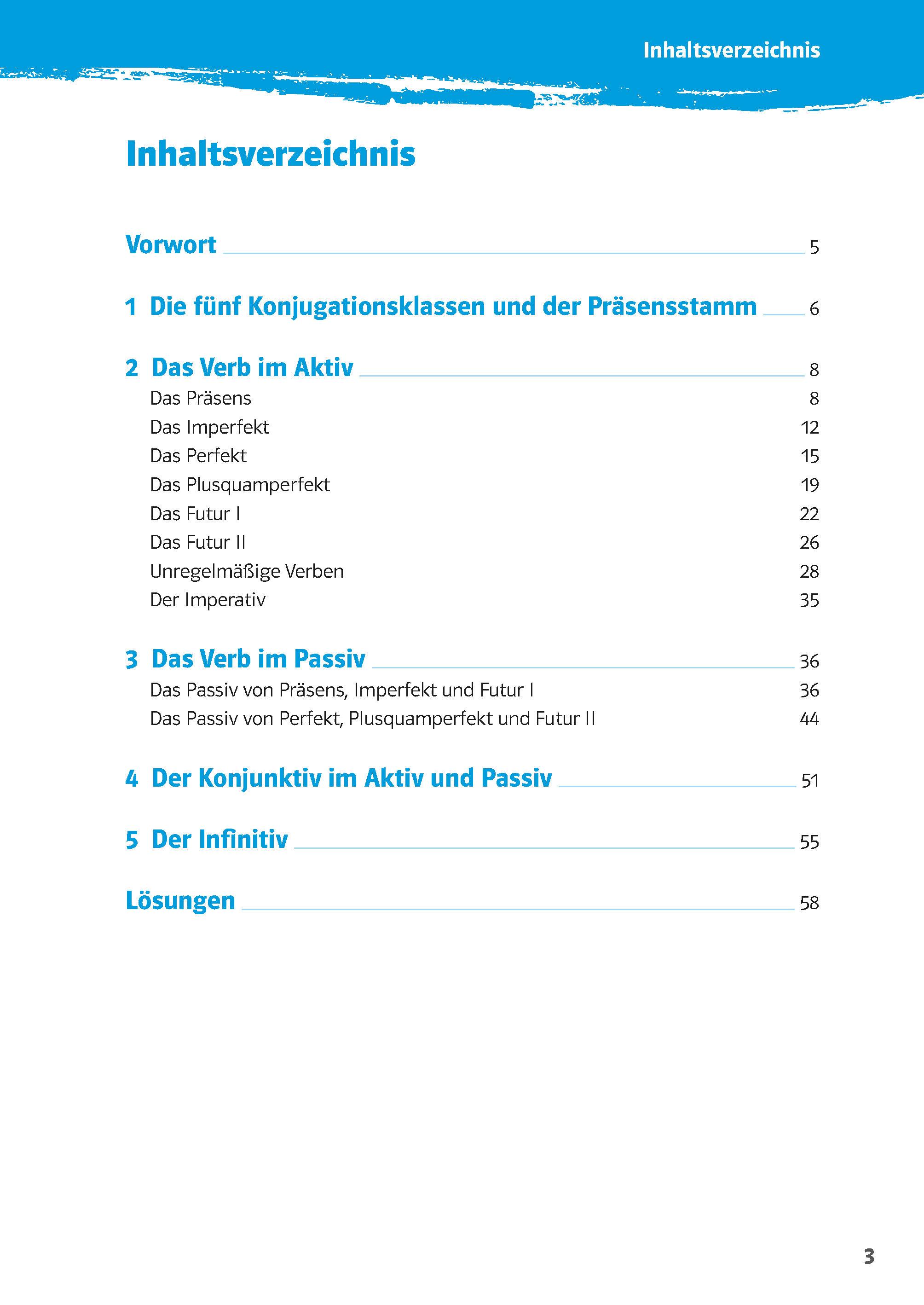 Klett 10-Minuten-Training Latein Grammatik Verben konjugieren 1./2. Lernjahr