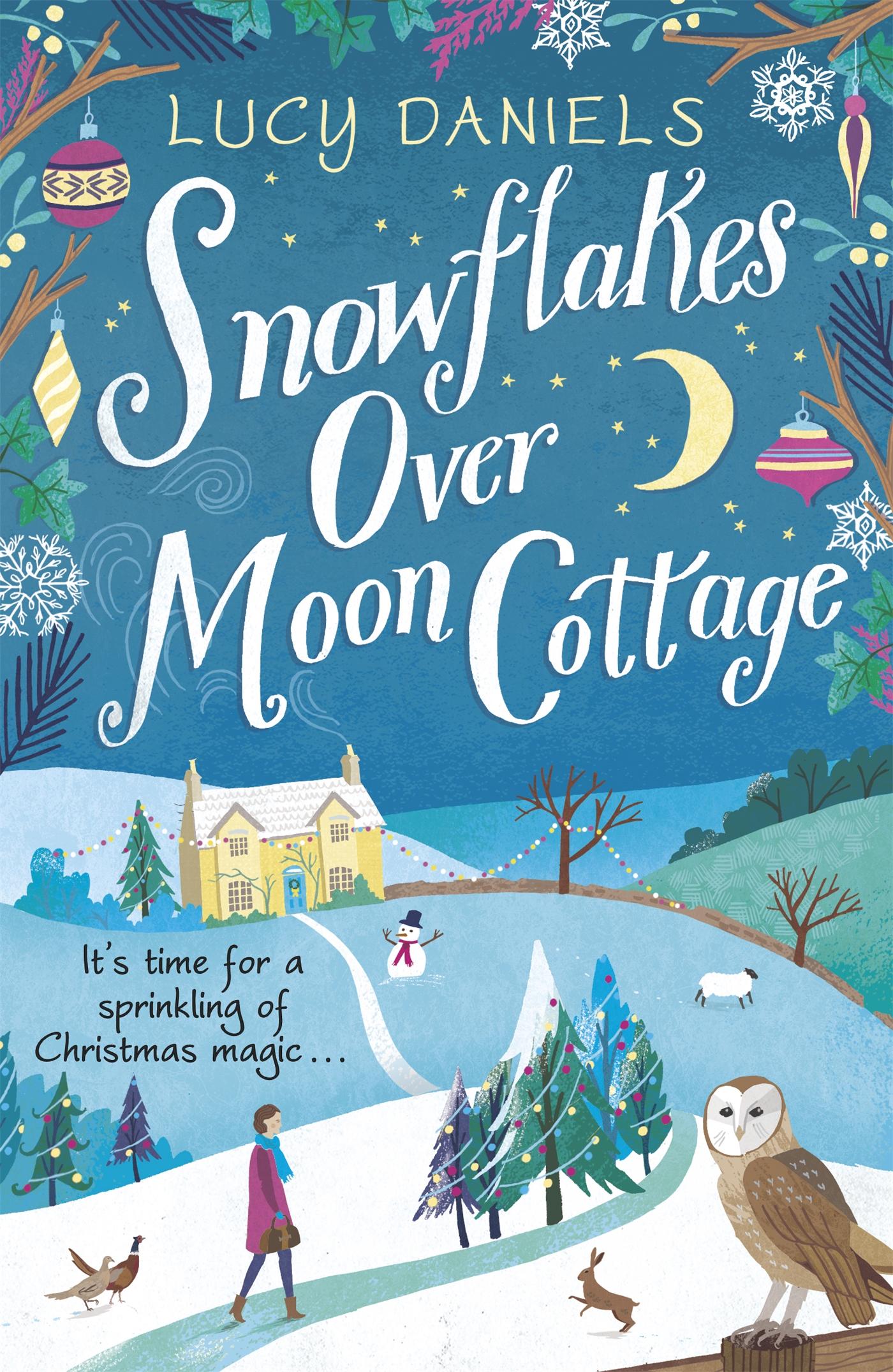 Snowflakes over Moon Cottage