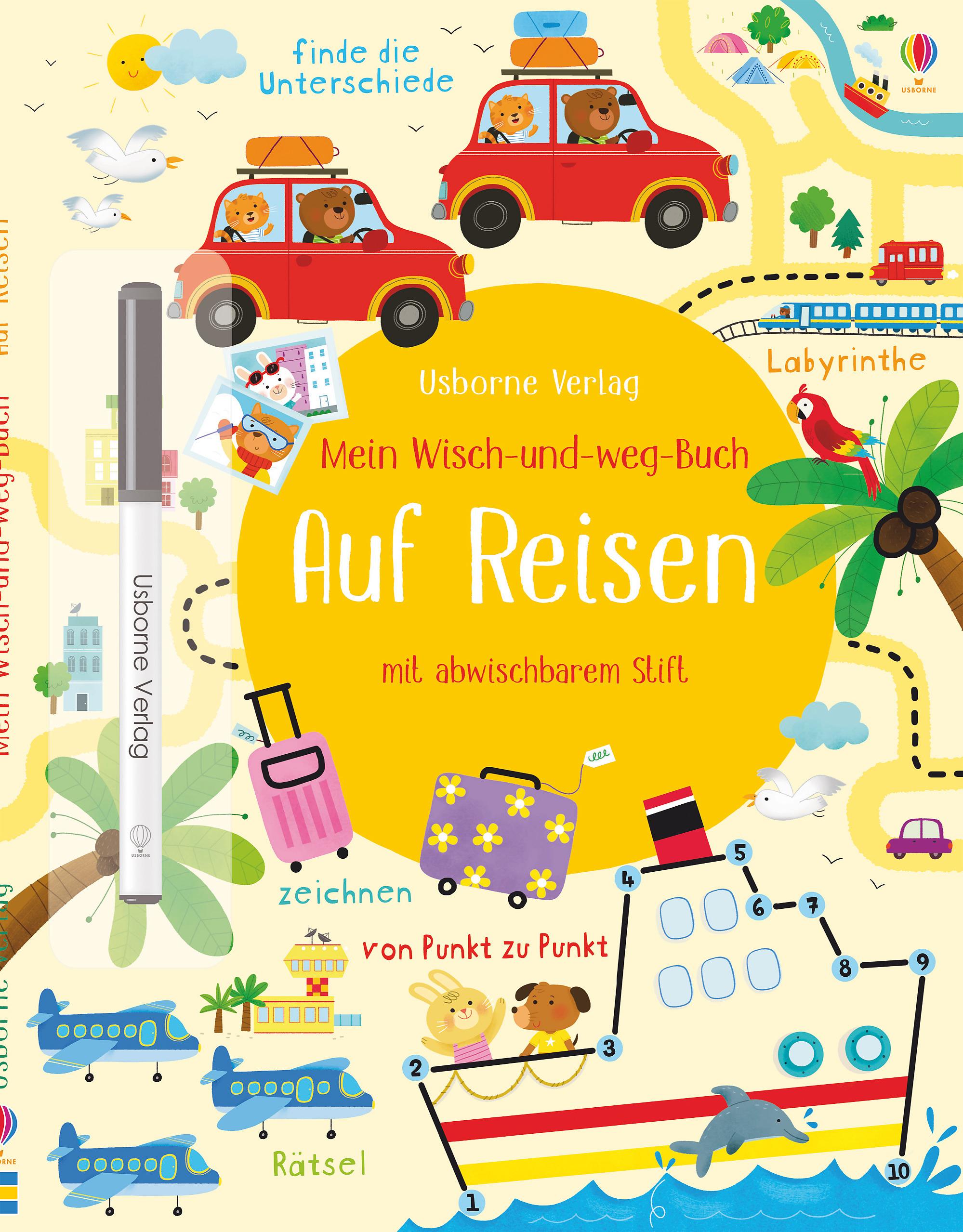 Mein Wisch-und-weg-Buch: Auf Reisen