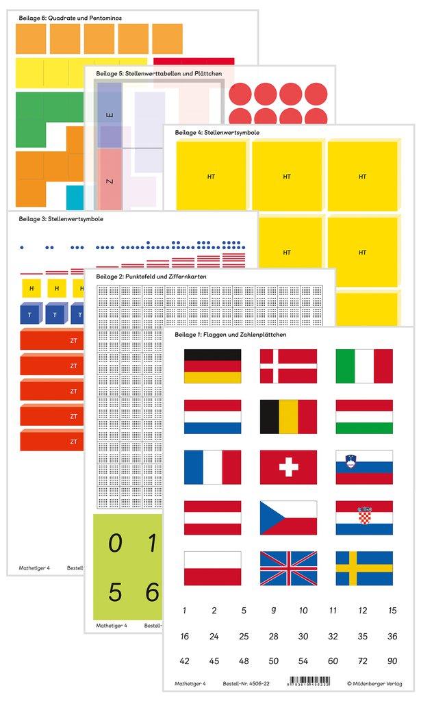 Mathetiger 4 - Arbeitsbeilagen · Neubearbeitung