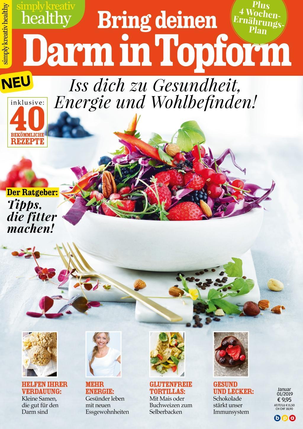 Simply kreativ healthy - Bring deinen Darm in Topform