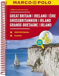 MARCO POLO ReiseAtlas Großbritannien, Irland 1:300 000