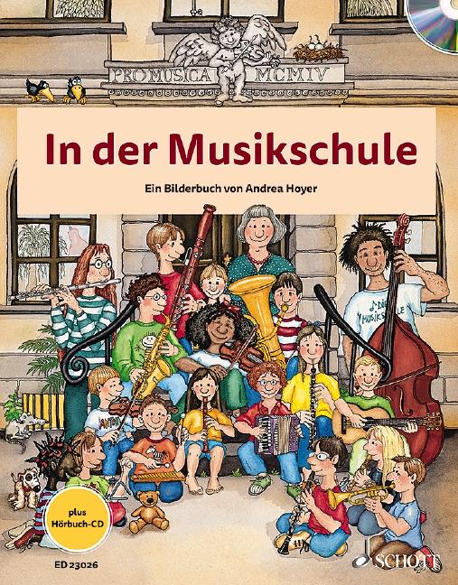 In der Musikschule.  Ausgabe mit CD