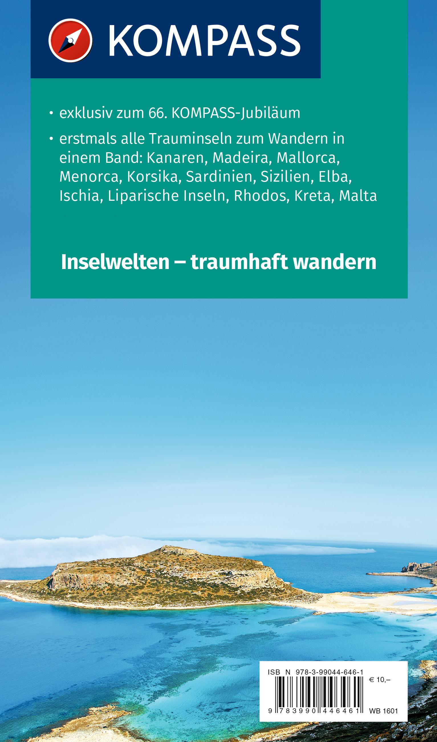 KOMPASS Wanderlust Inselwelten