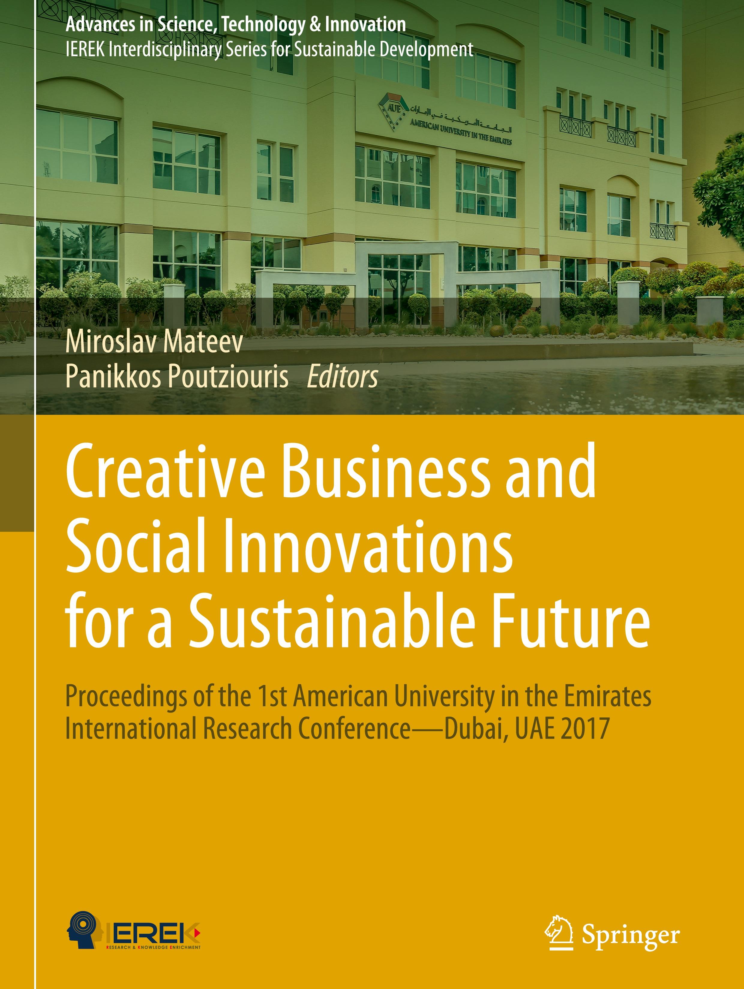 Creative Business and Social Innovations for a Sustainable Future