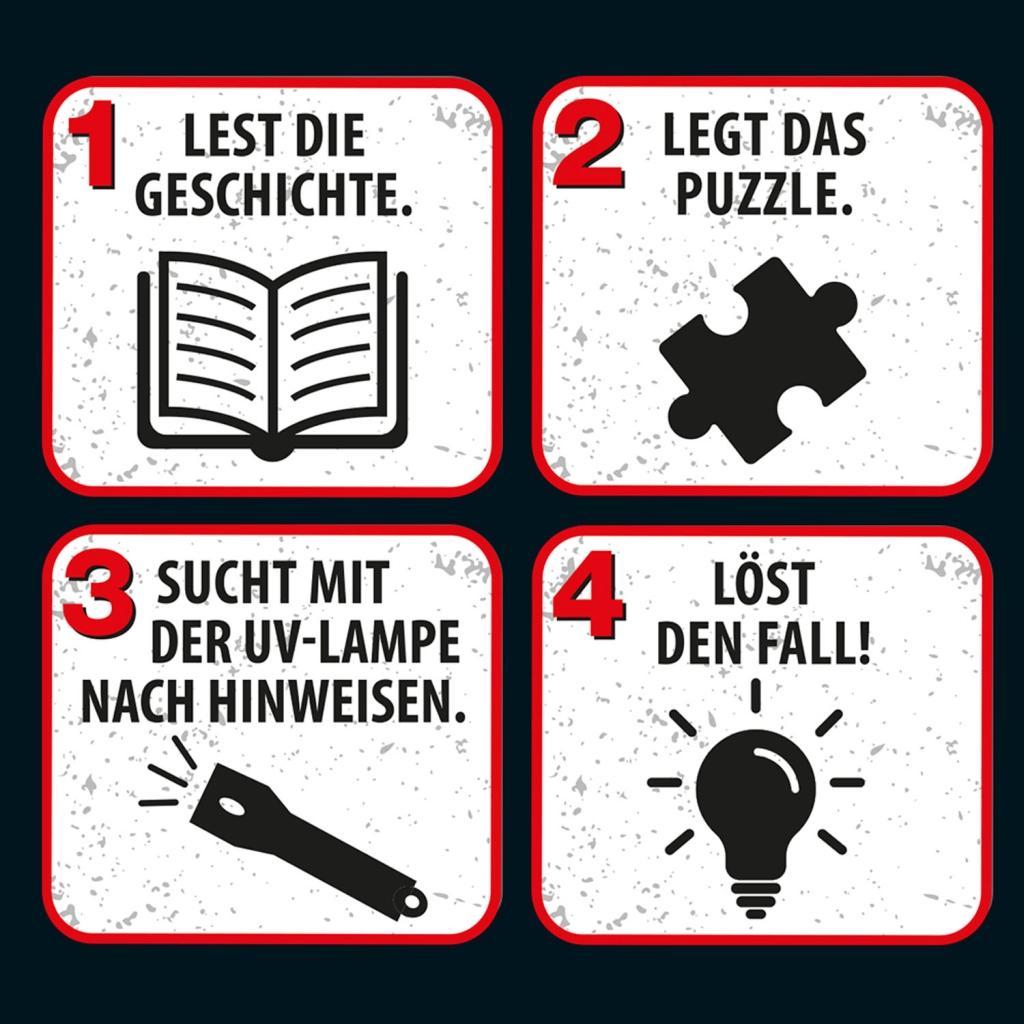 Krimipuzzle ??? 300 Teile / Die Villa der Rätsel (drei Fragezeichen)