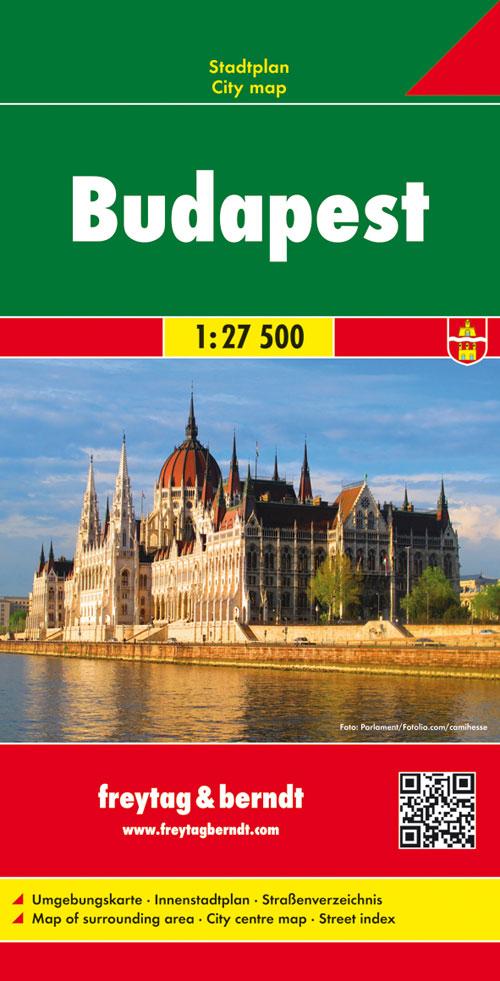 Budapest Stadtplan 1 : 27 500