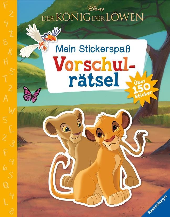 Mein Stickerspaß Disney Der König der Löwen: Vorschulrätsel