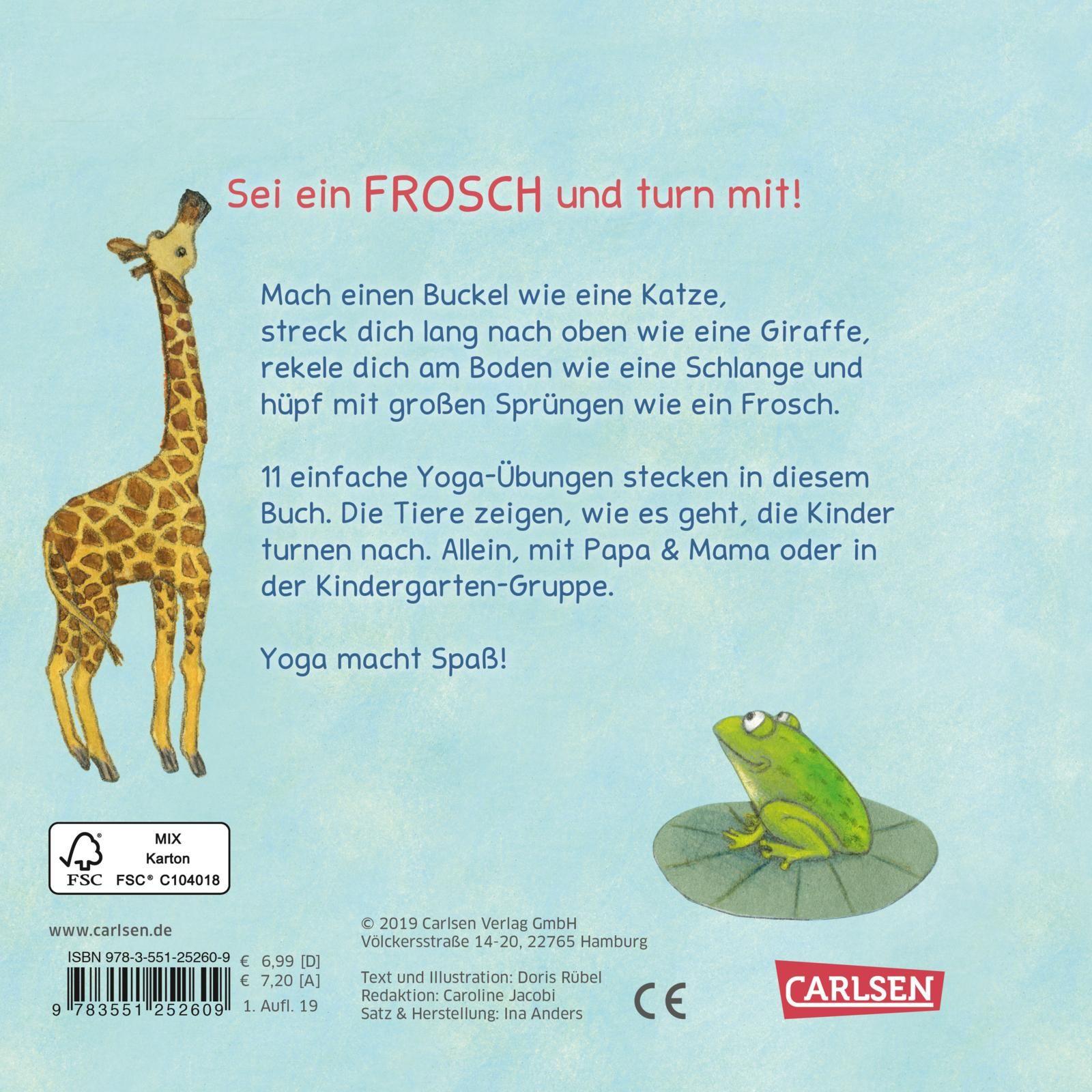 Turnen wie die Tiere - Yoga für Kinder