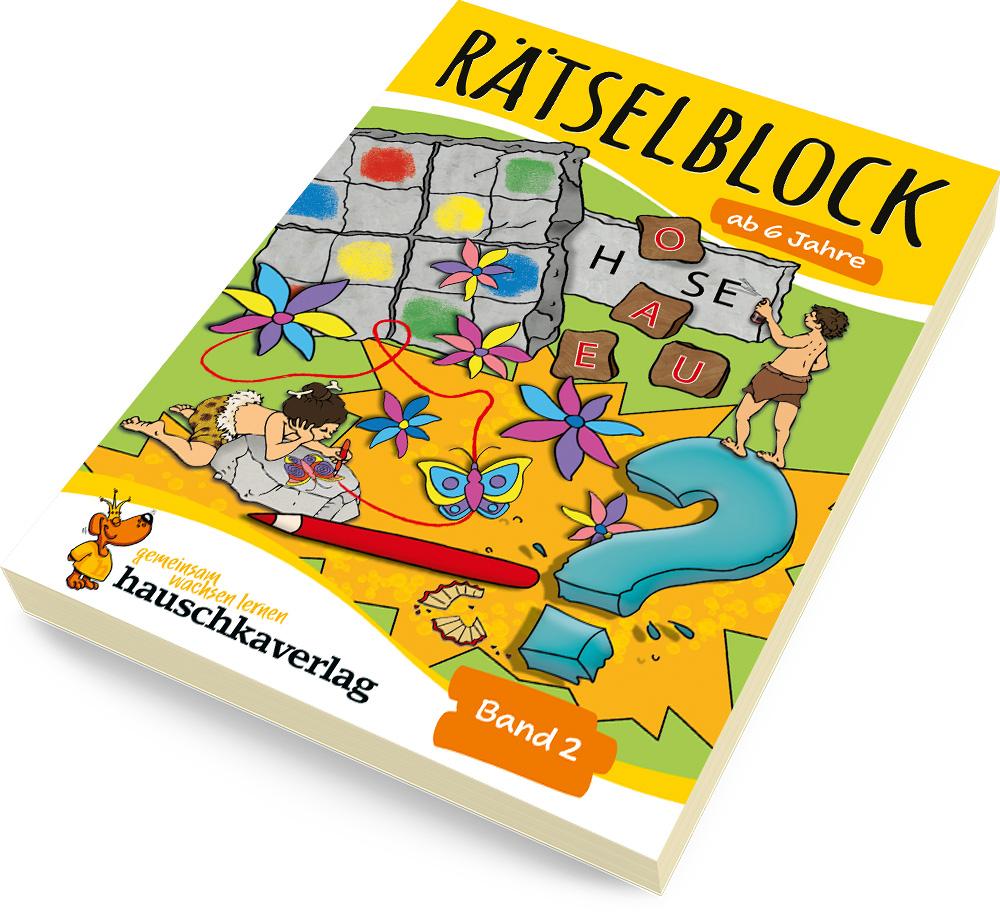 Rätselblock ab 6 Jahre - Band 2