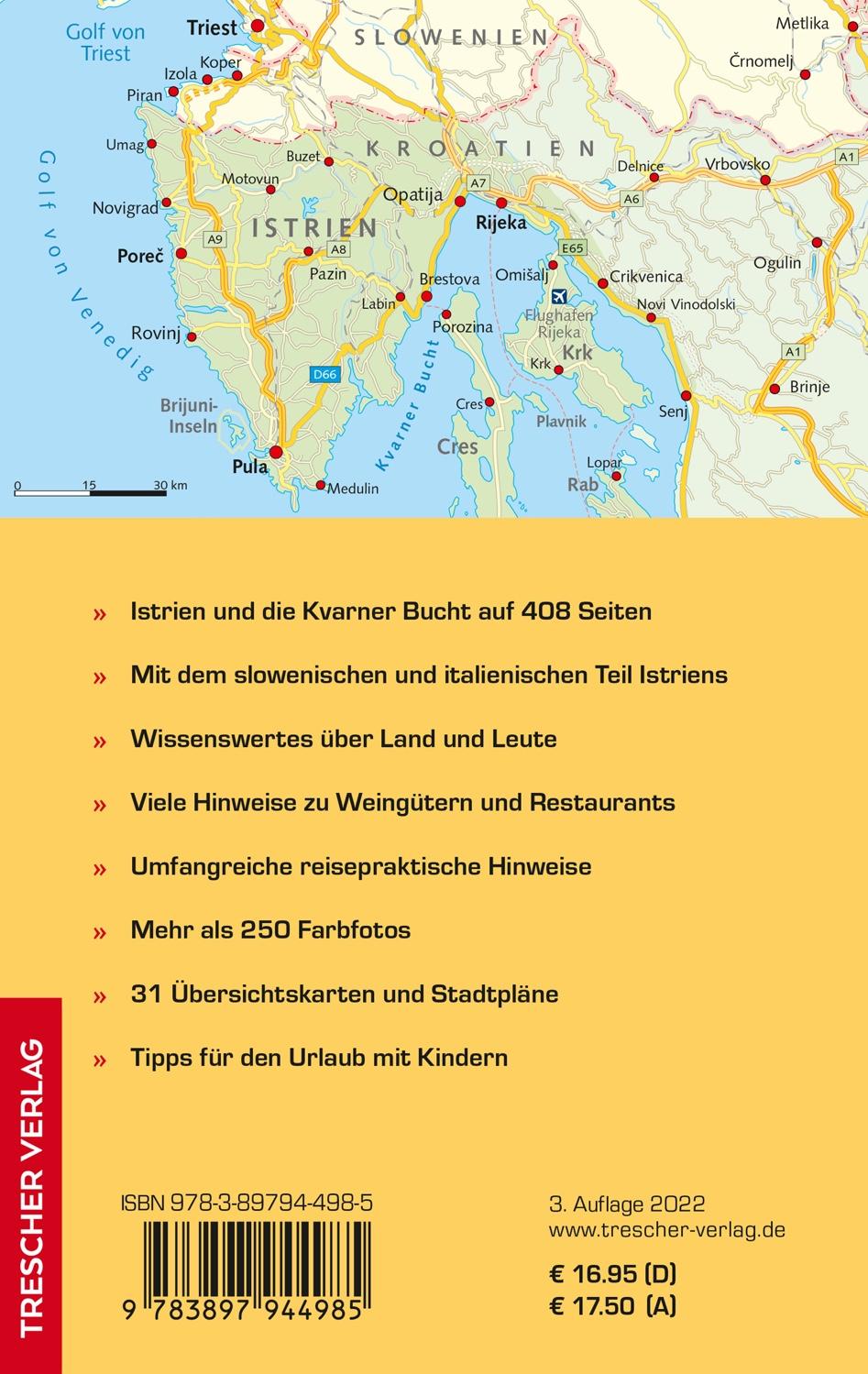 Reiseführer Istrien und Kvarner Bucht