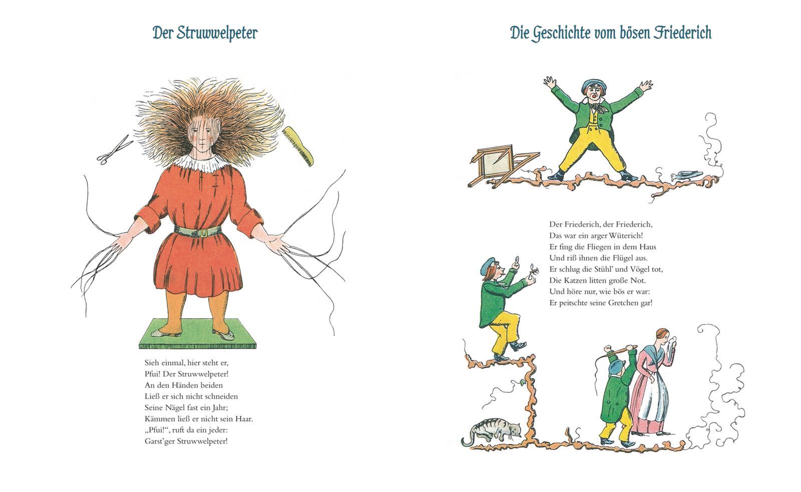 Der Struwwelpeter: Lustige Geschichten und drollige Bilder