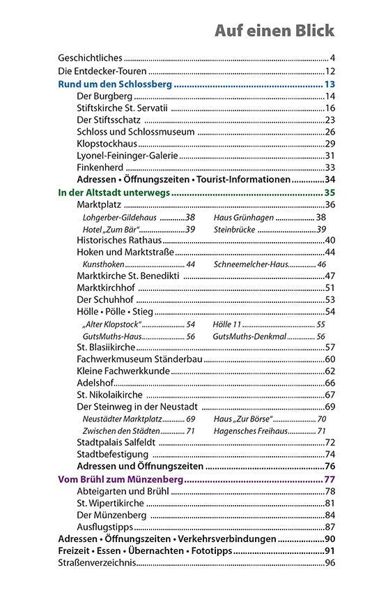 Quedlinburg - Der Stadtführer