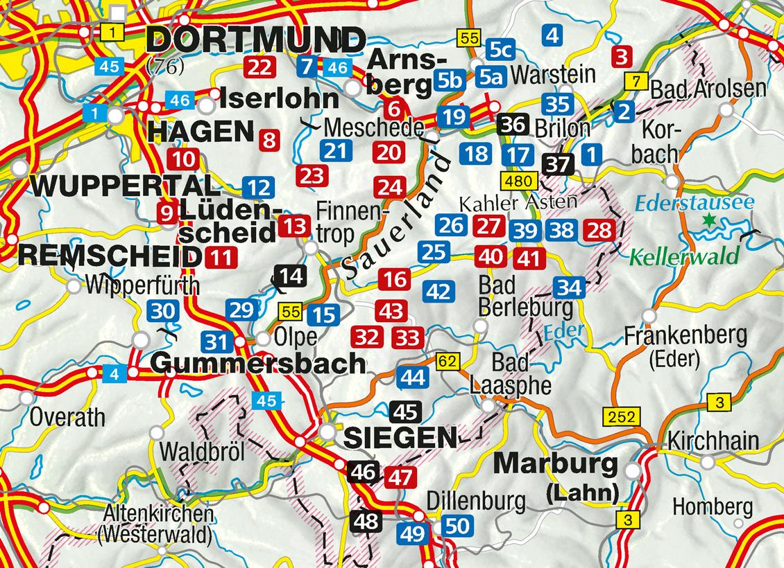 Sauerland mit Rothaarsteig