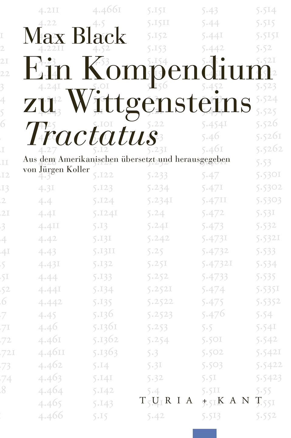 Ein Kompendium zu Wittgensteins Tractatus