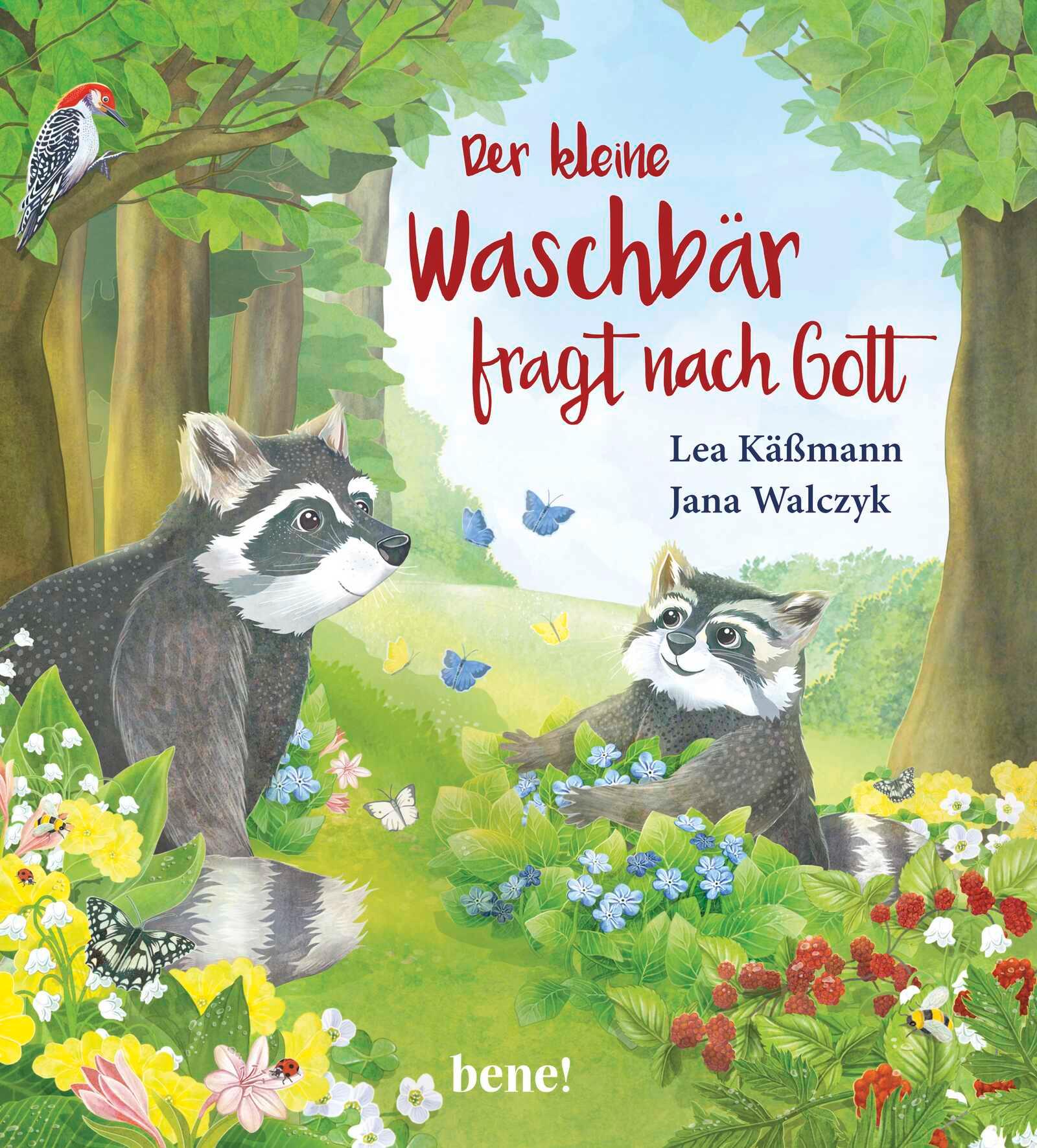 Der kleine Waschbär fragt nach Gott - ein Bilderbuch für Kinder ab 2 Jahren