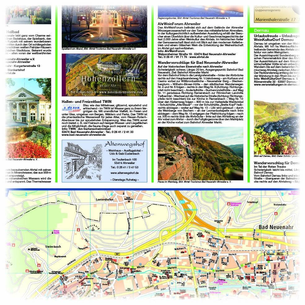 Bad Neuenahr-Ahrweiler und das Ahrtal 1:25 000