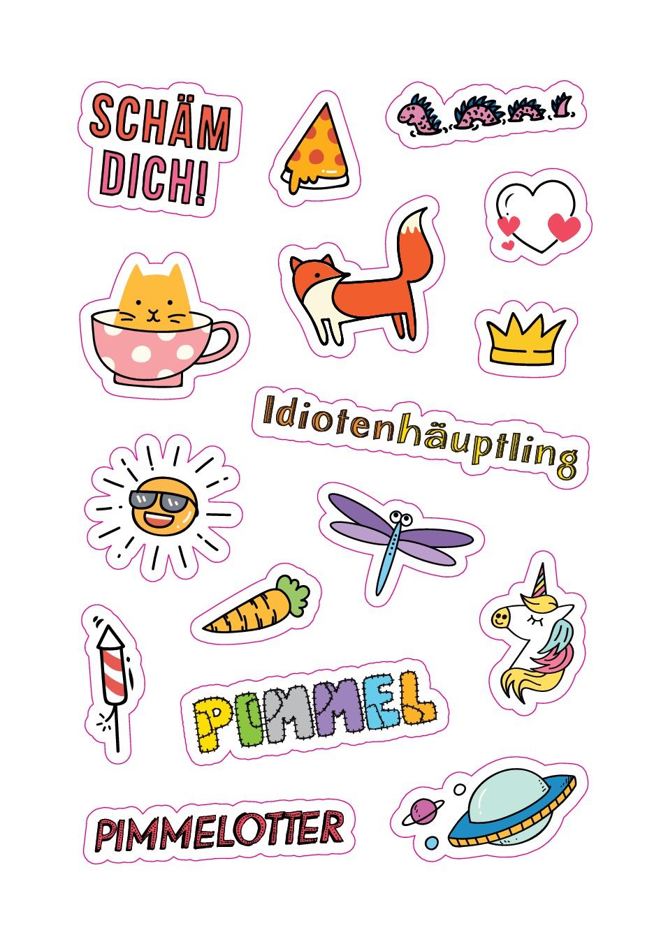 Fuck - Das ultimative Stickerbuch