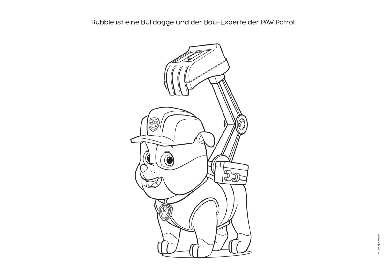 PAW Patrol: Coole Ausmalposter