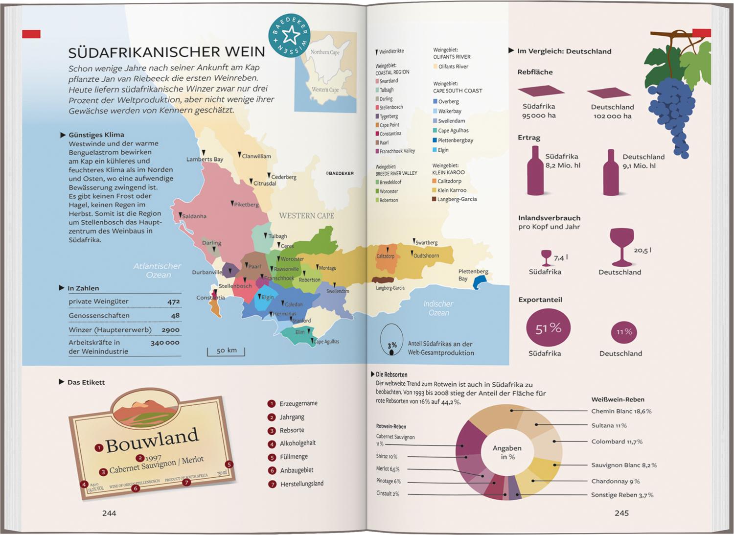 Baedeker Reiseführer Südafrika, Eswatini, Lesotho