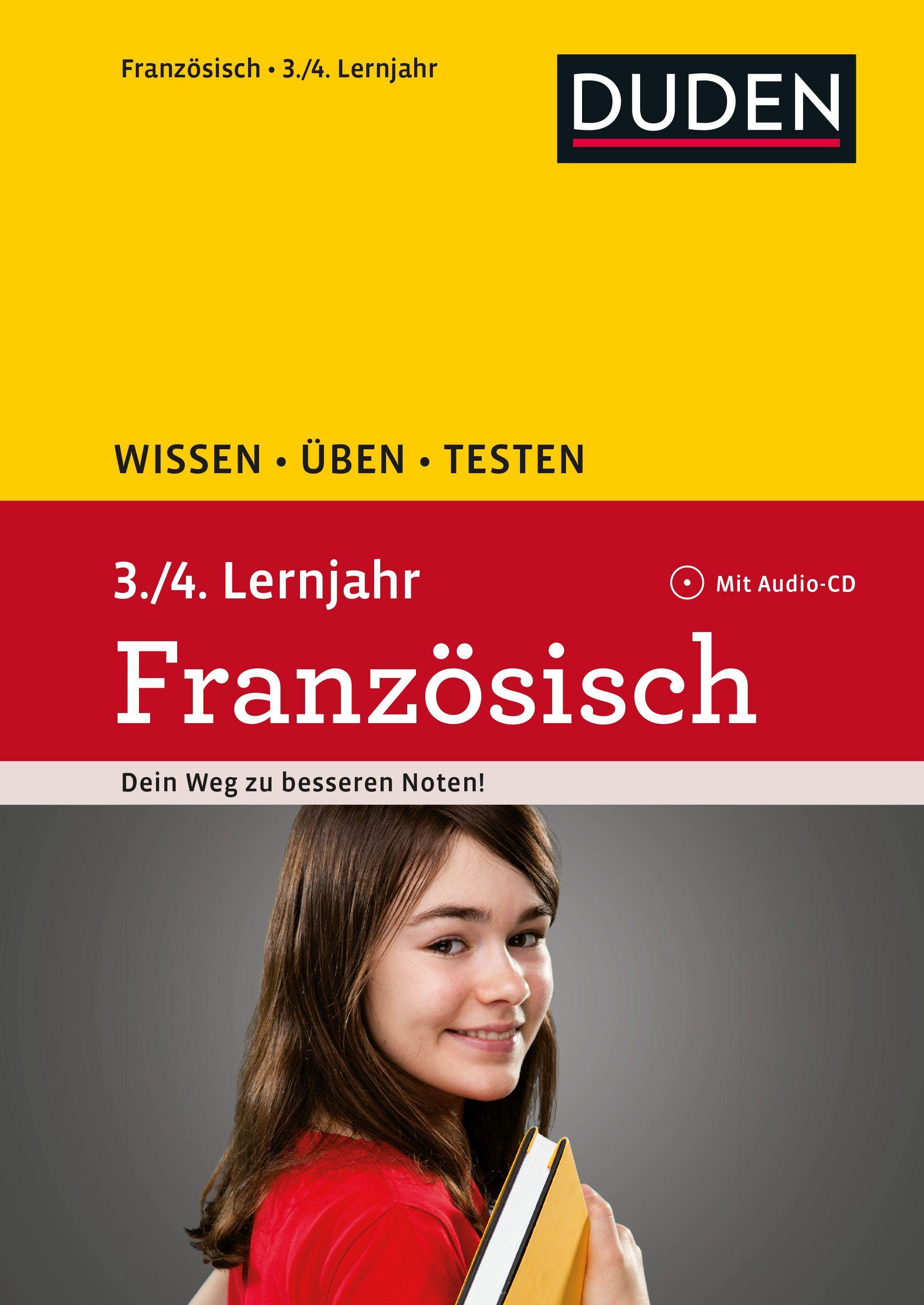 Wissen - Üben - Testen: Französisch 3./4. Lernjahr