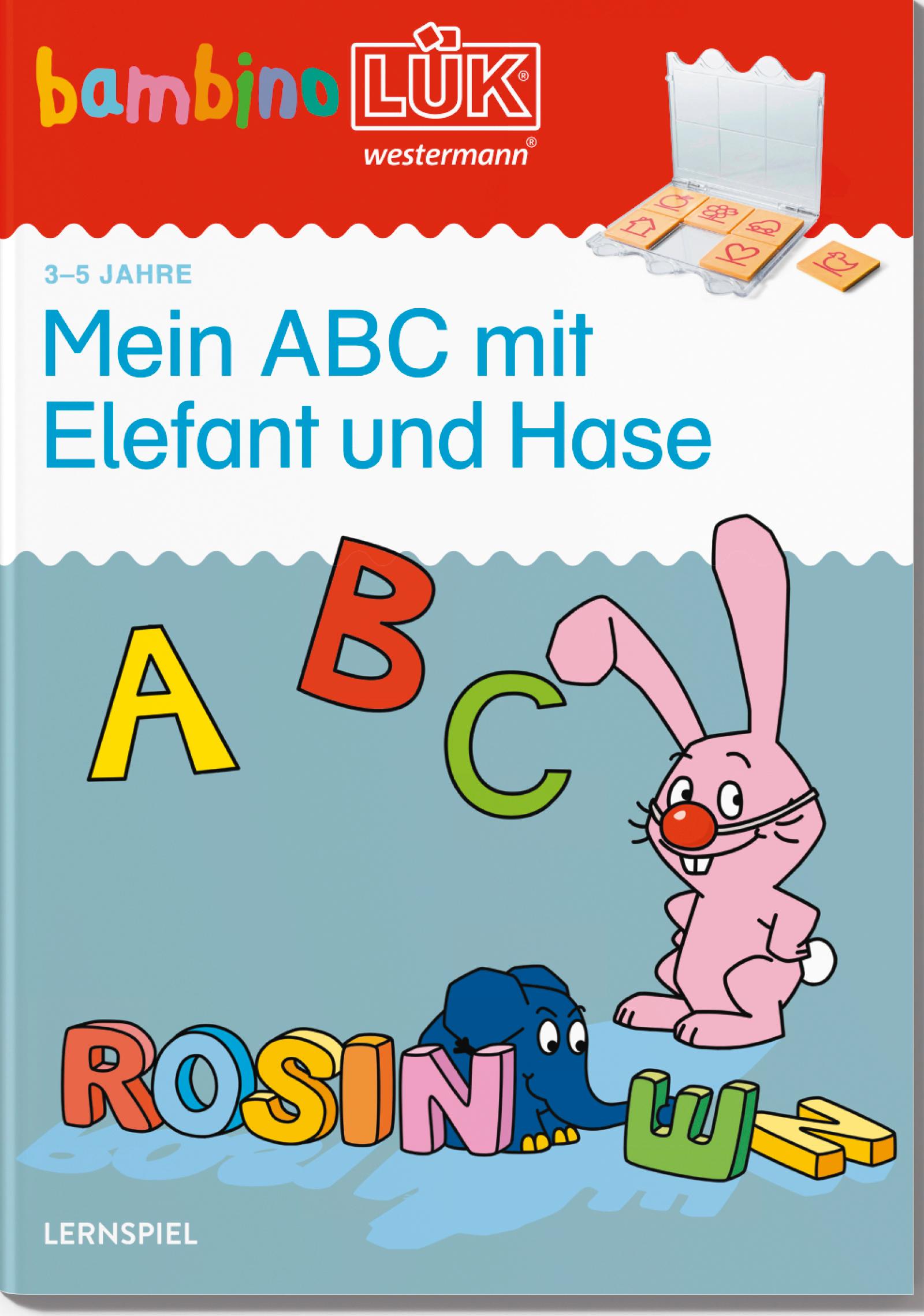 bambinoLÜK. Vorschule: Mein ABC mit Elefant und Hase