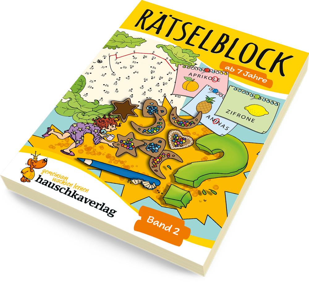 Rätselblock ab 7 Jahre - Band 2