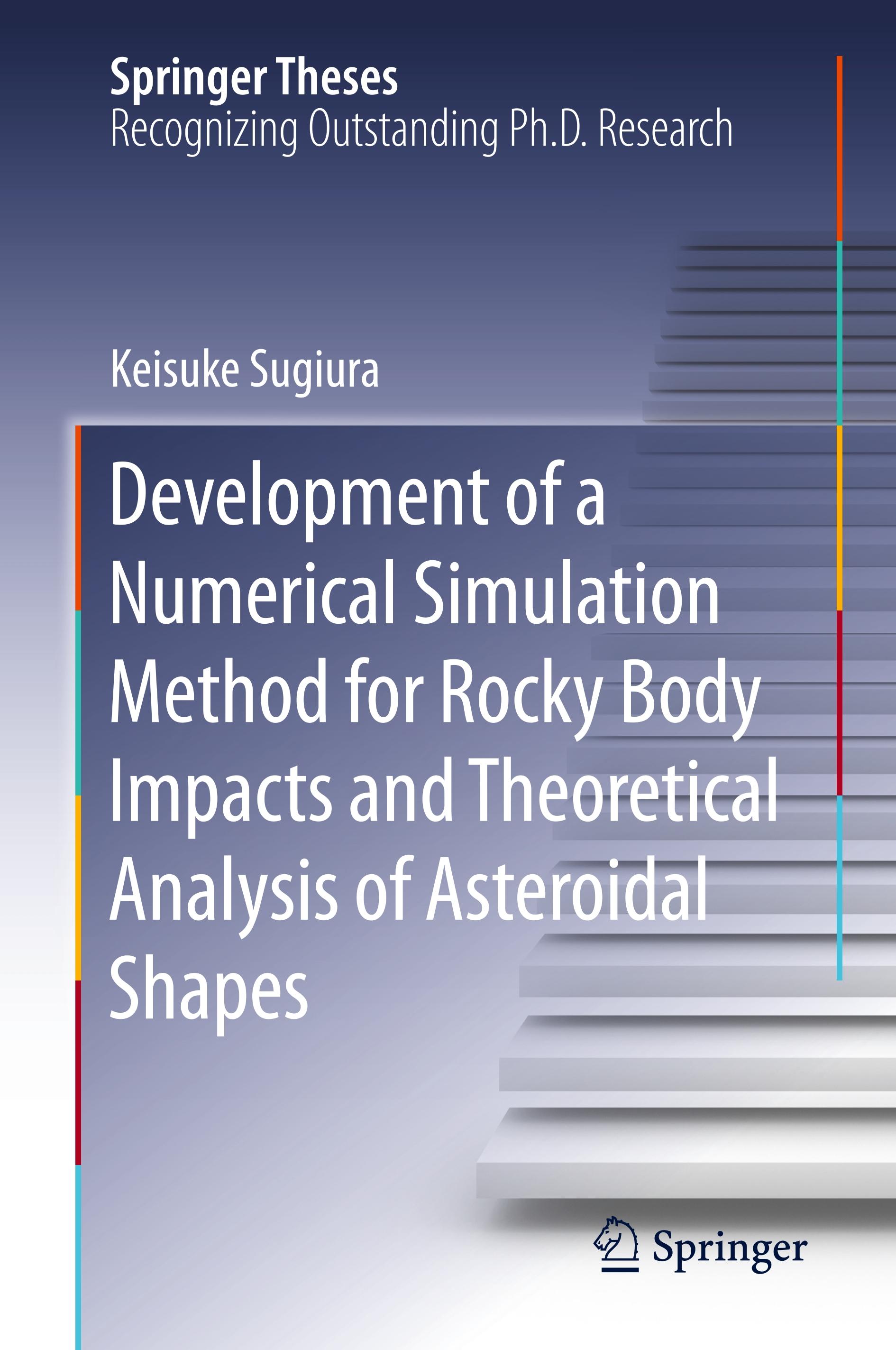 Development of a Numerical Simulation Method for Rocky Body Impacts and Theoretical Analysis of Asteroidal Shapes