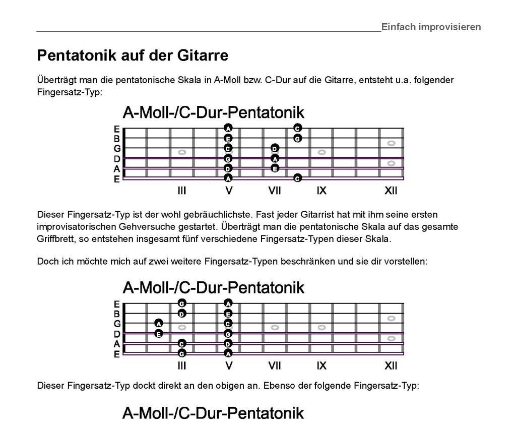 Einfach improvisieren