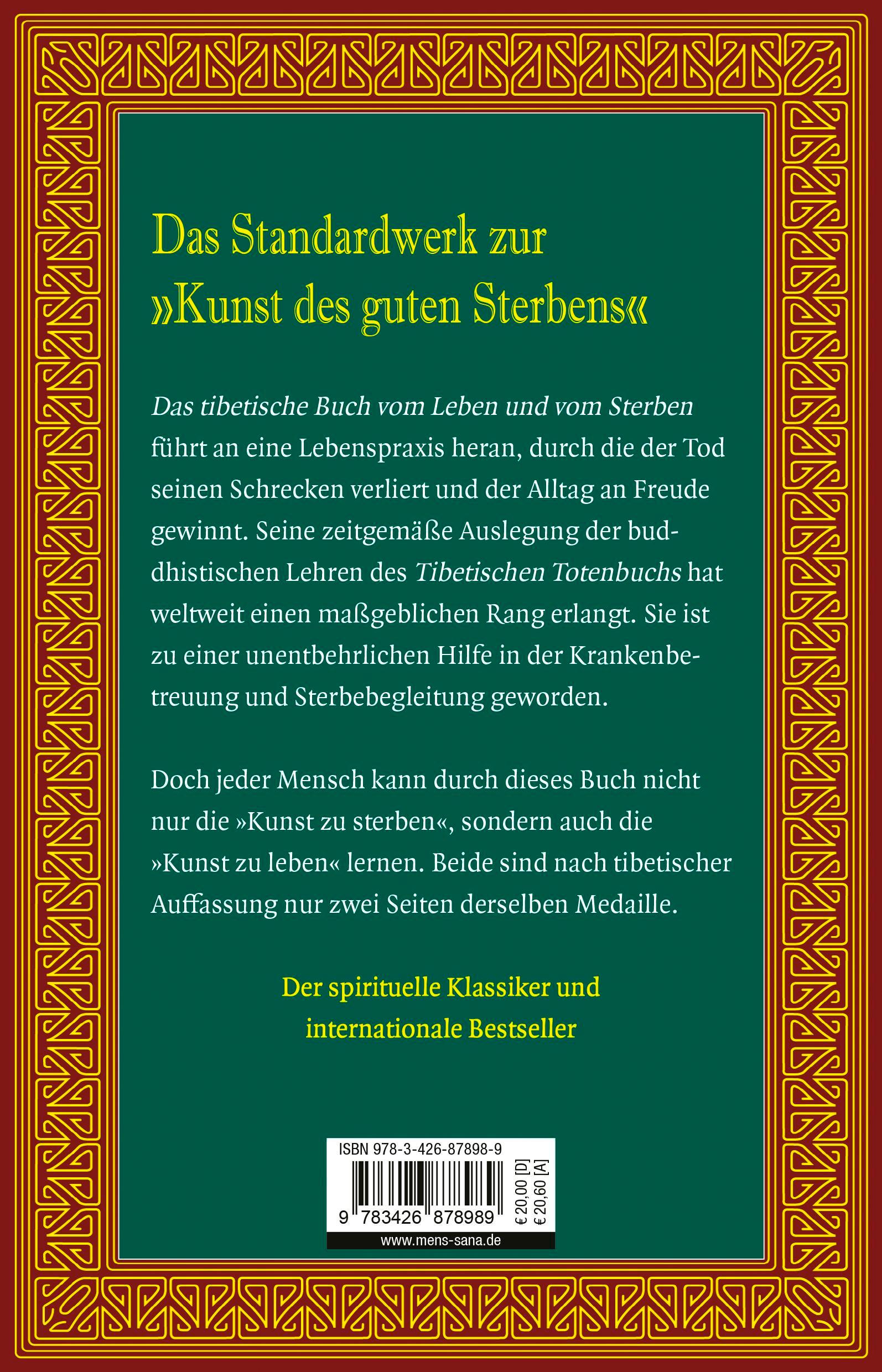 Das tibetische Buch vom Leben und vom Sterben