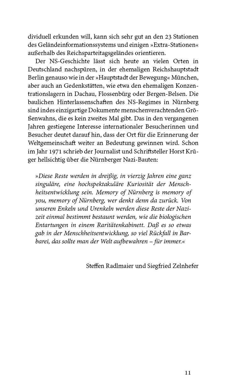 Nürnberg und die Spuren des Nationalsozialismus