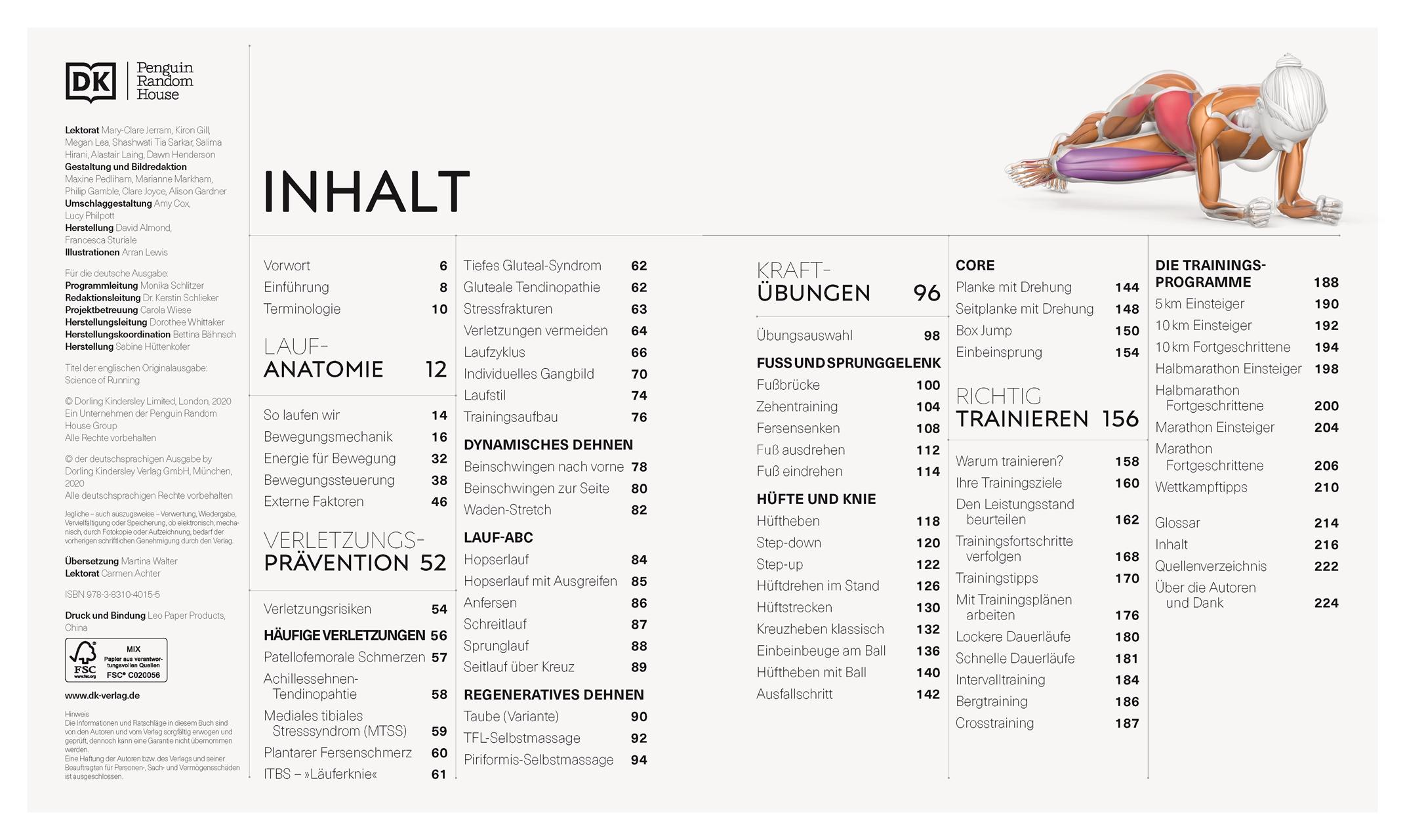 Lauftraining - Die Anatomie verstehen