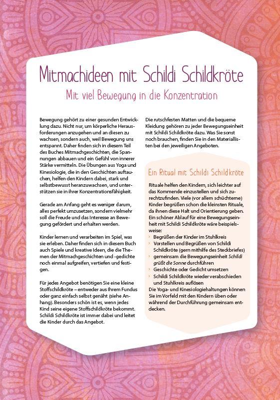 Schildi Schildkröte konzentriert sich