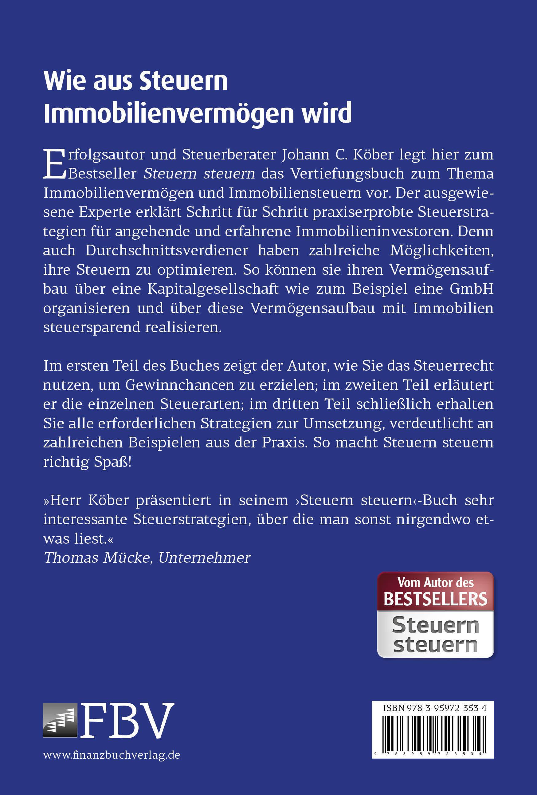 Steuern steuern mit Immobilien