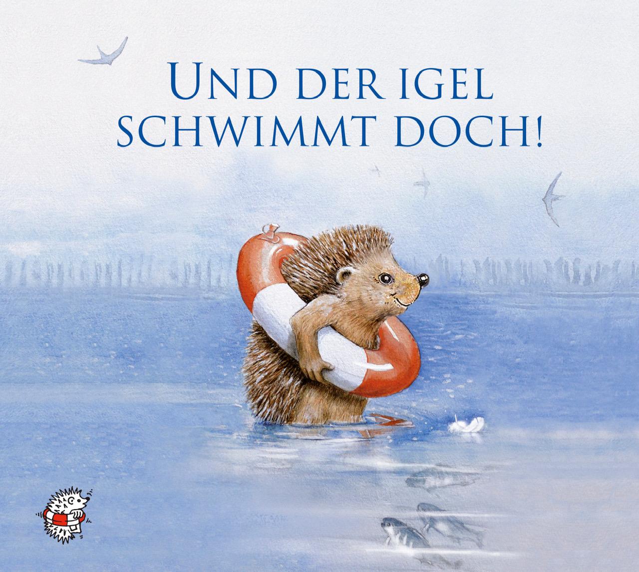 Und der Igel schwimmt doch!