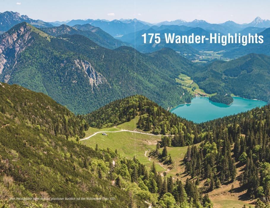 175 Wander-Highlights Bayerische Alpen