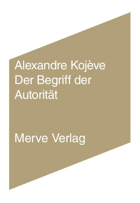 Der Begriff der Autorität