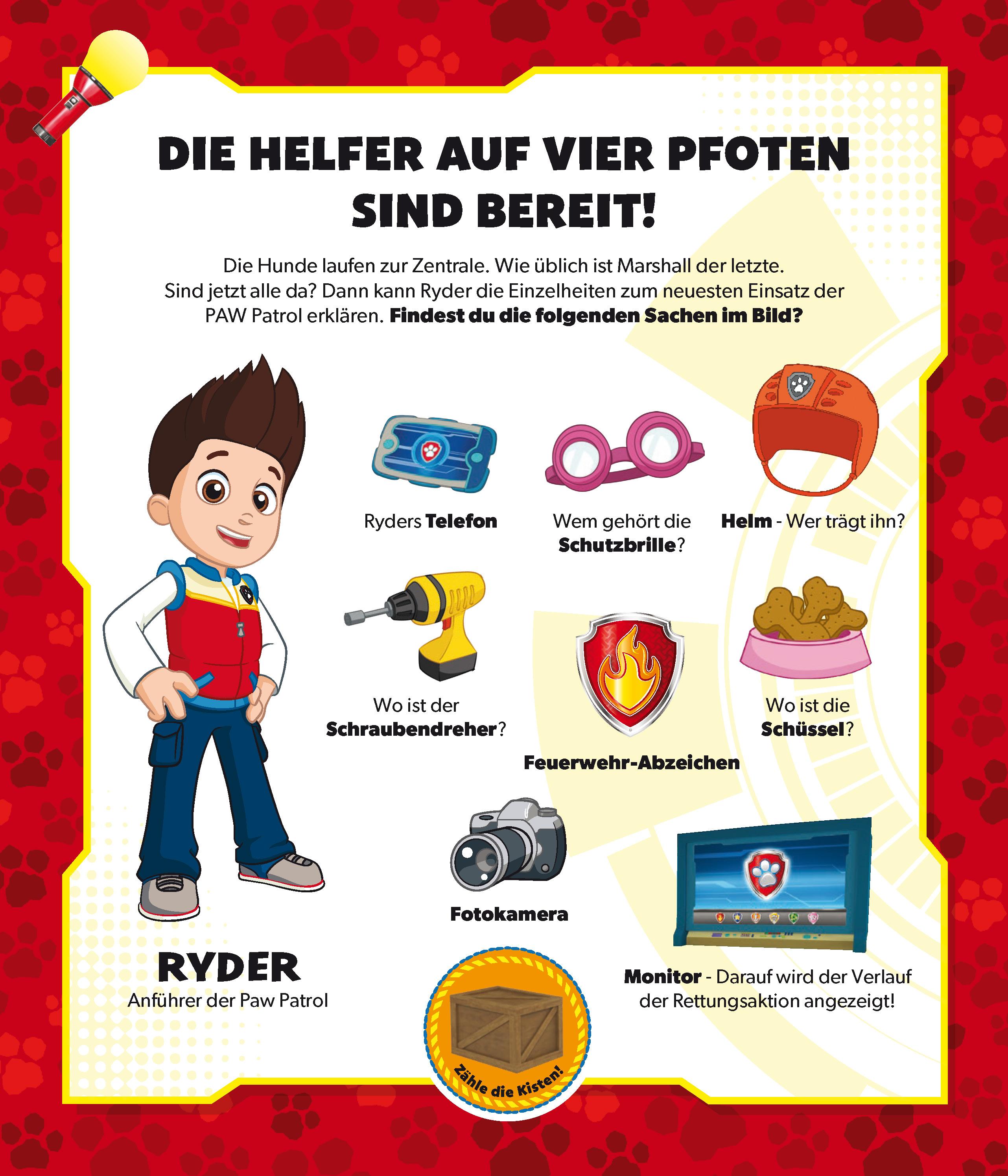 PAW Patrol Mein Taschenlampenbuch